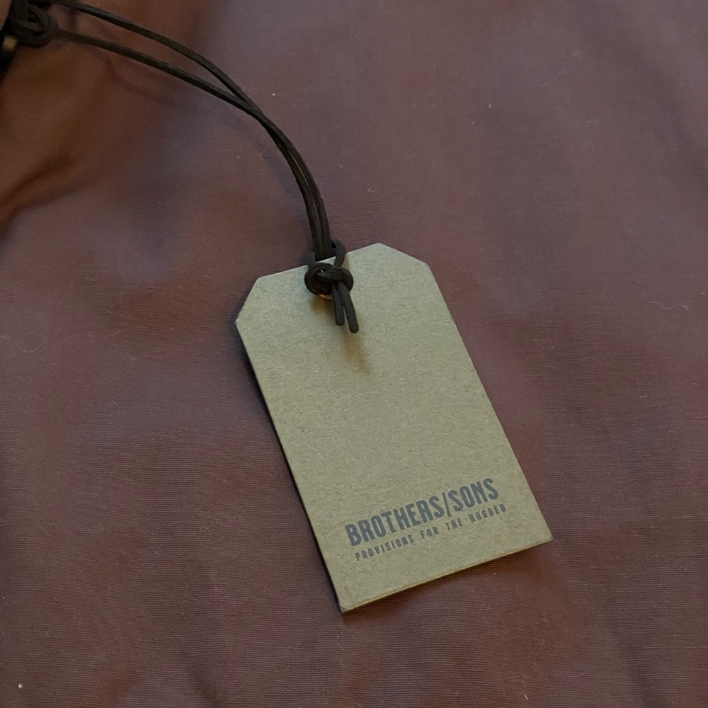 BROTHERS AND SONS MEN'S WAXED CANVAS CRUISER HOODED JACKET - Picture 6 of 7
